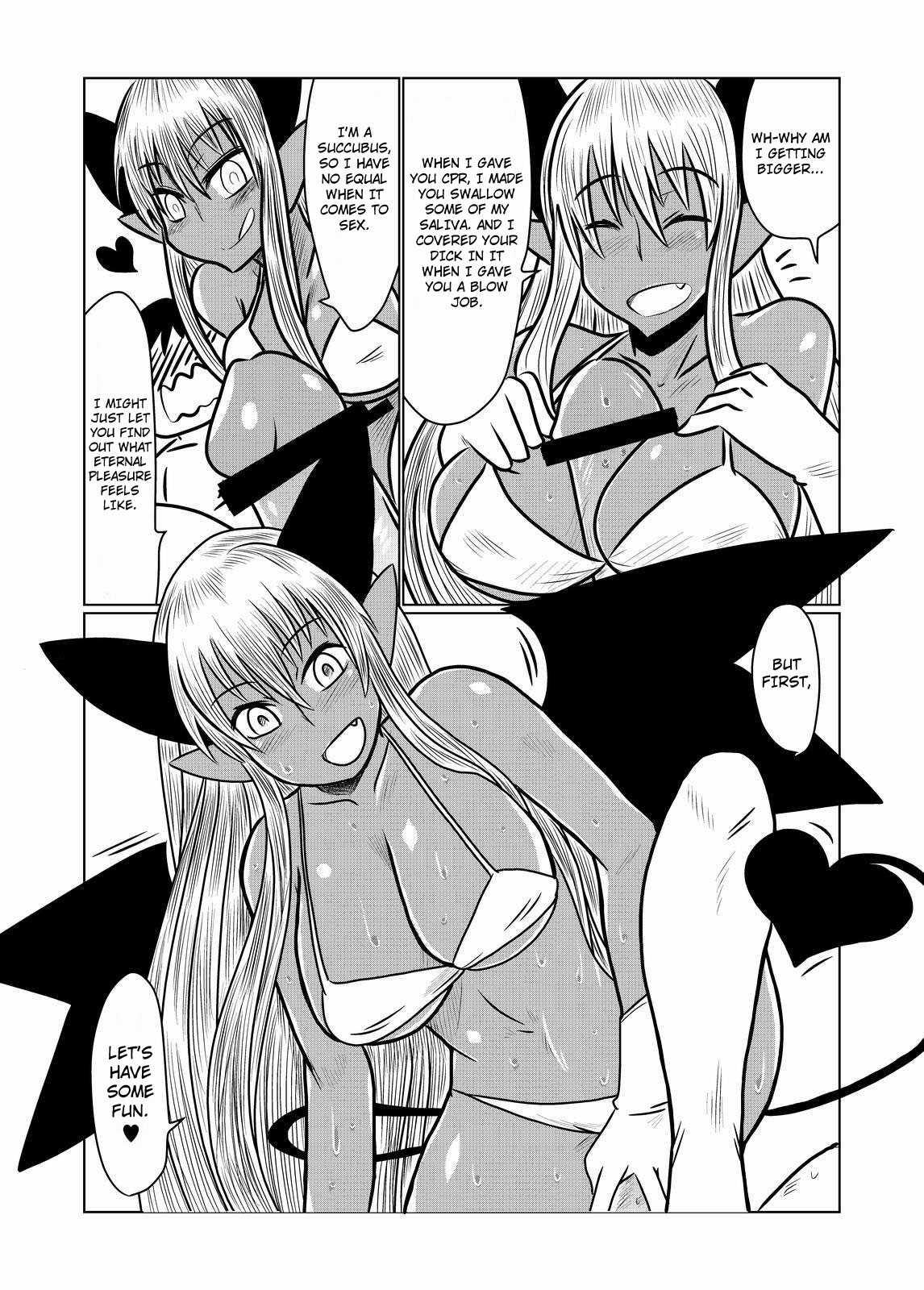 With A Suntan Succubus Chapter 1000 Page 8